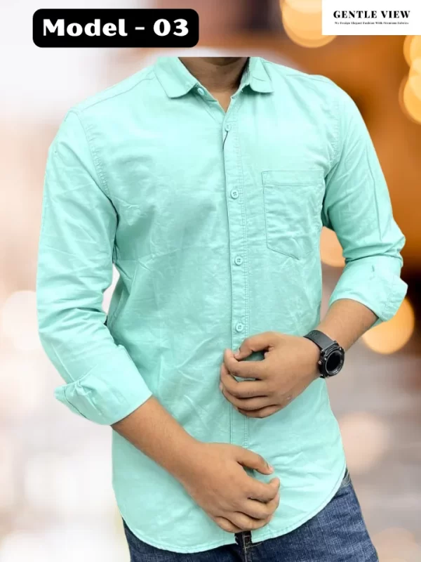 Oxford Cotton Shirt - Model 03