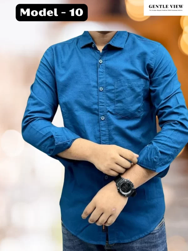 Oxford Cotton Shirt - Model 10