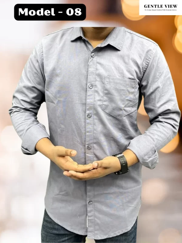 Oxford Cotton Shirt - Model 08