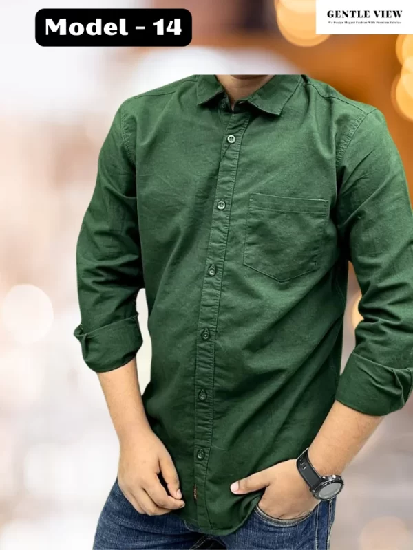 Oxford Cotton Shirt - Model 14